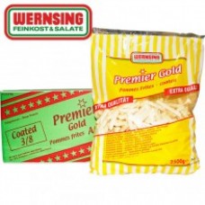 Coated Potato Chips - Premier Gold (3/8) 4x2.5kg
